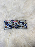 Blue grocery OS headband