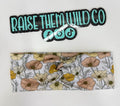 Floral adult headband