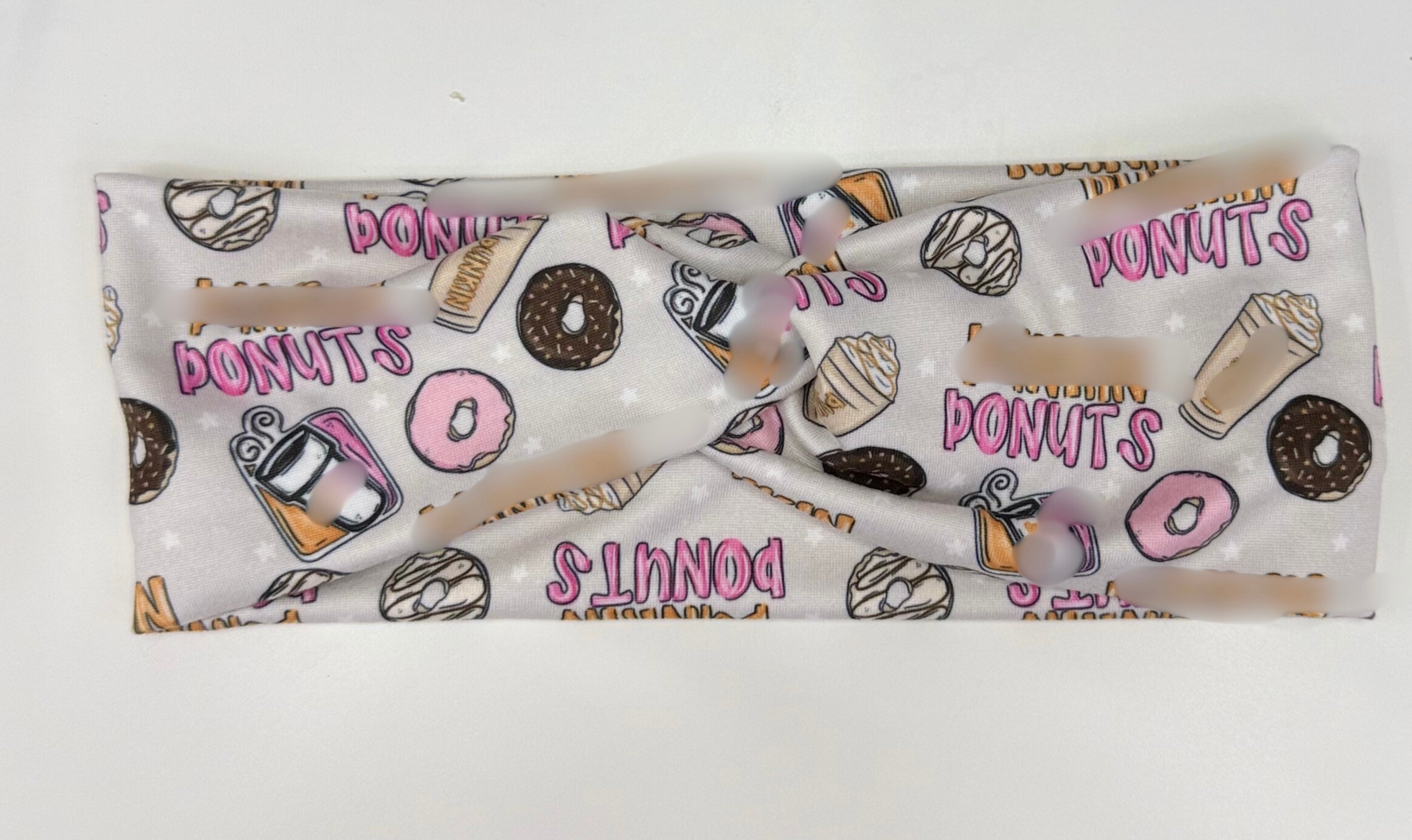 Donuts and coffee adult headband