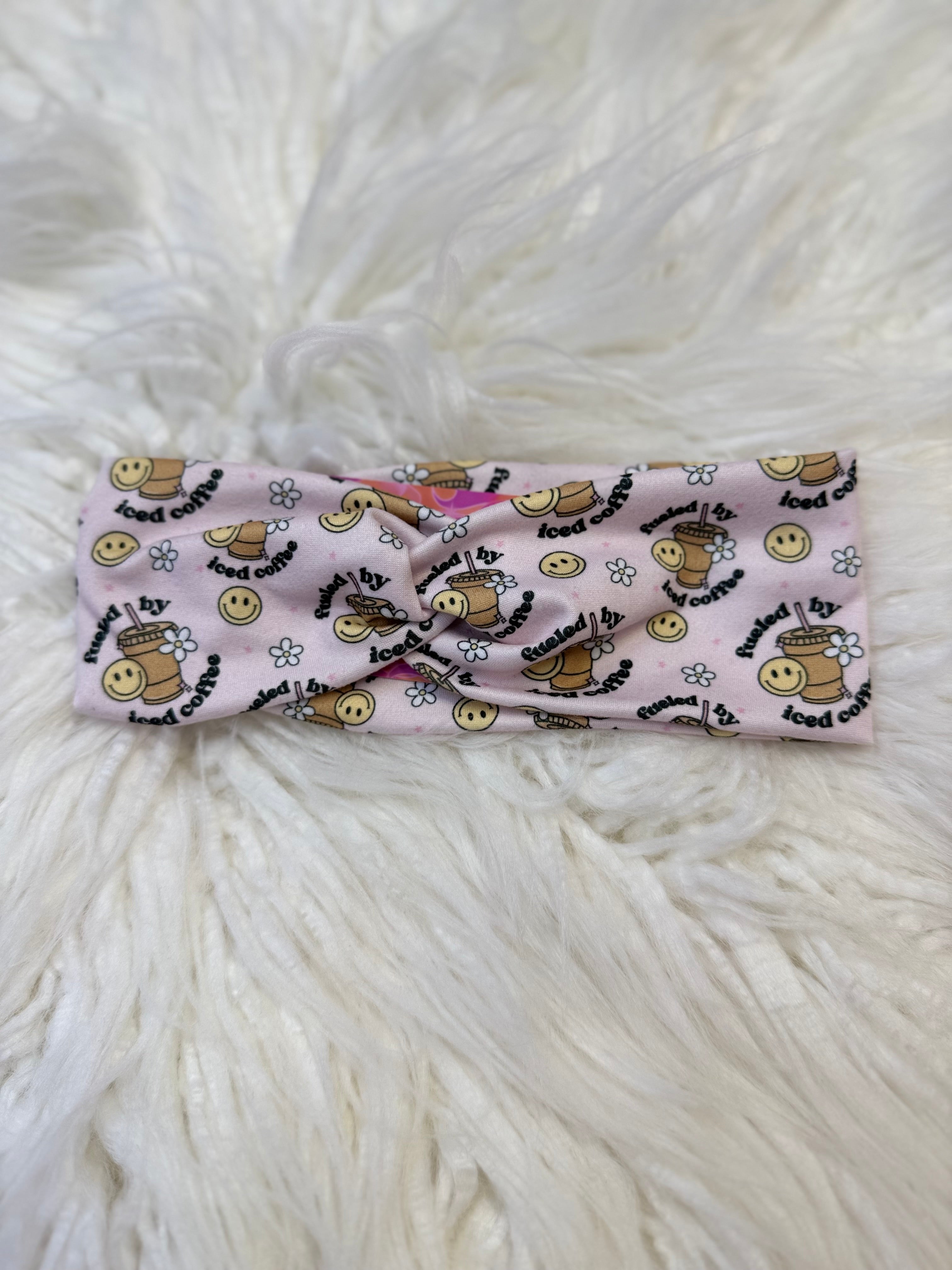 Ice coffee  OS headband