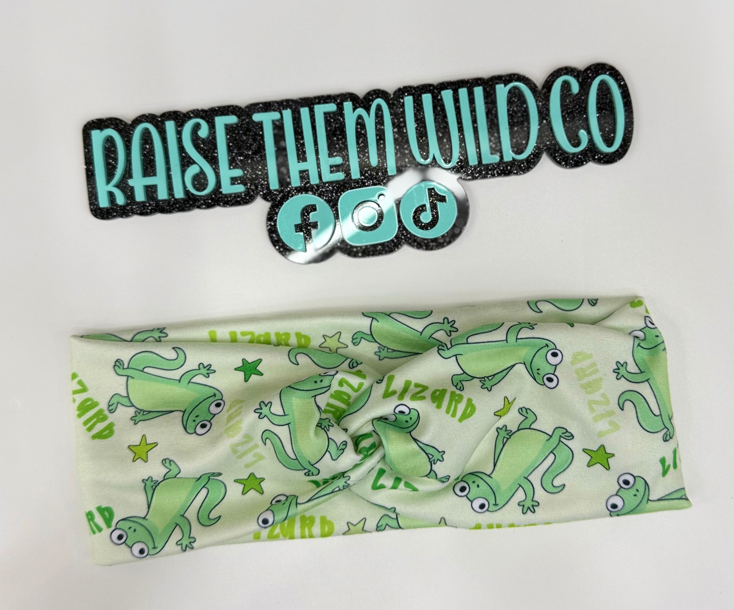 Lizard adult headband