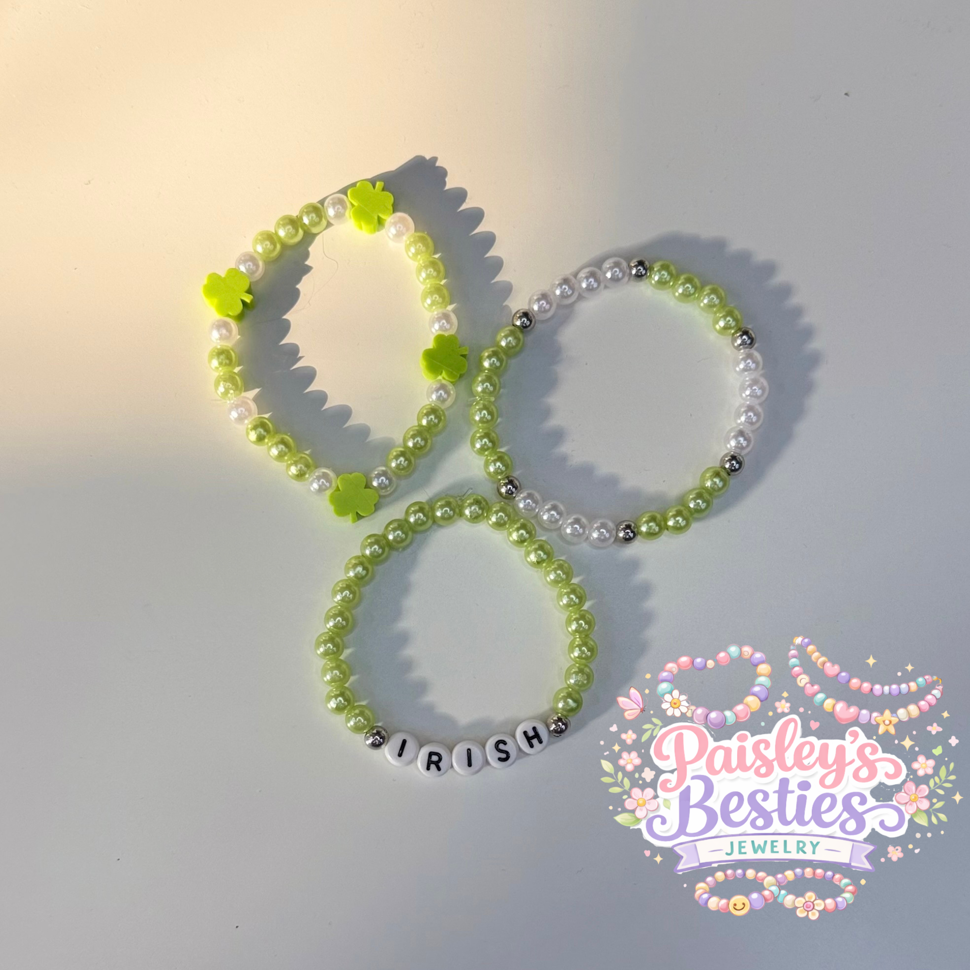 Irish bracelet stack (3)