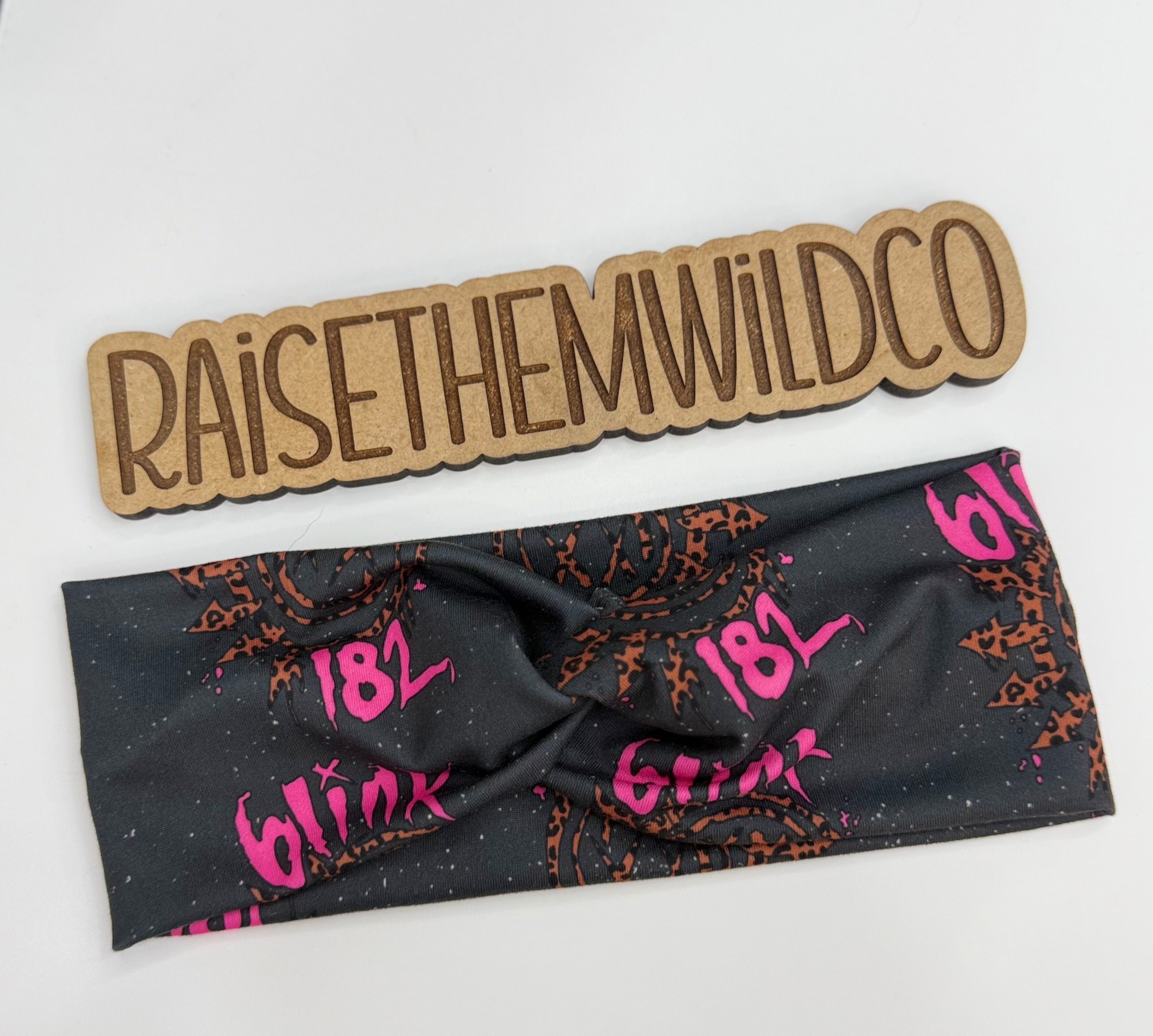 Adult headband blink pink