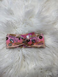 Pink coffee & donuts  OS headband