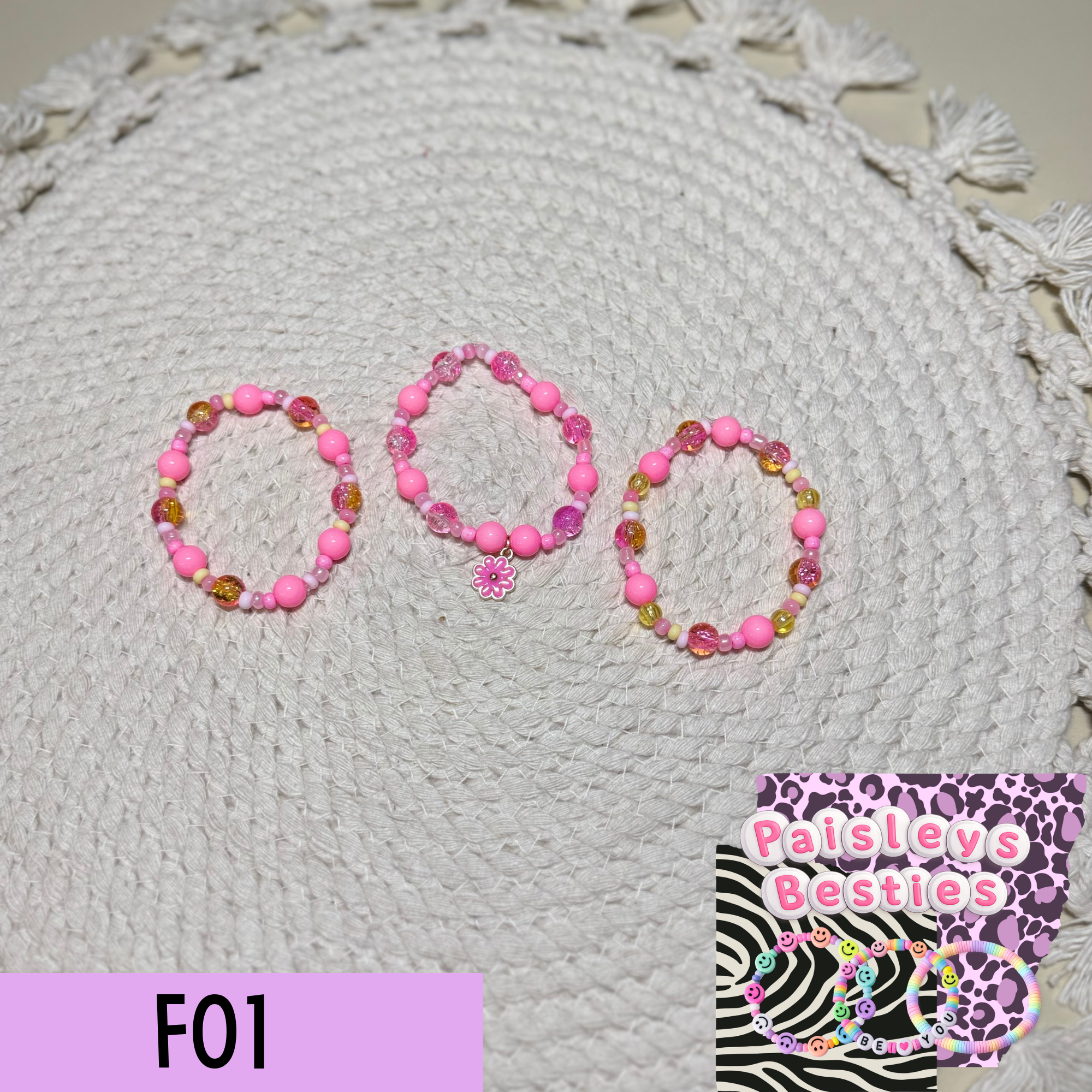 Bracelet set (3) F01