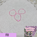 Flower bracelet set (3) F11