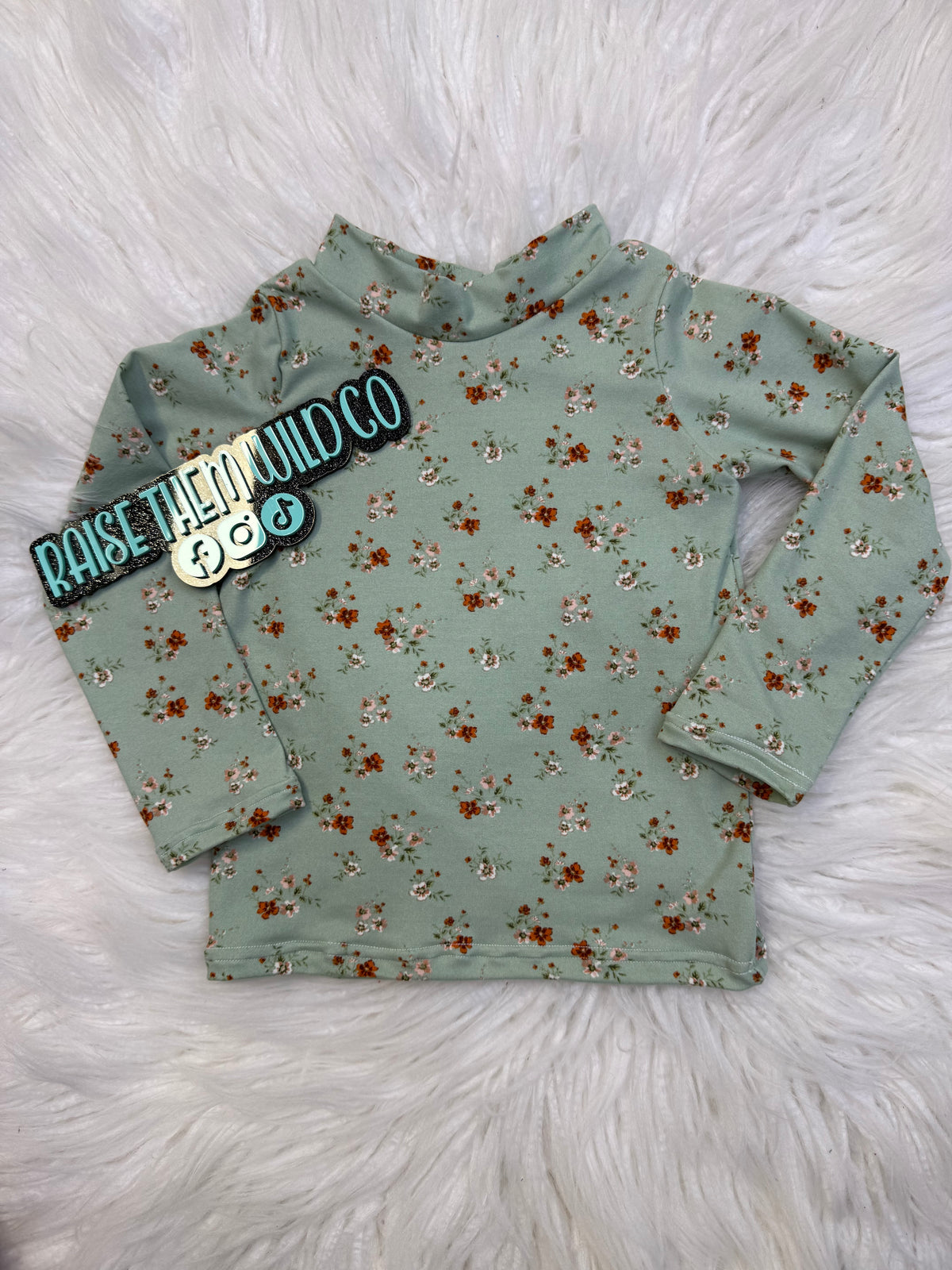 2T Ls emersyn mock neck shirt