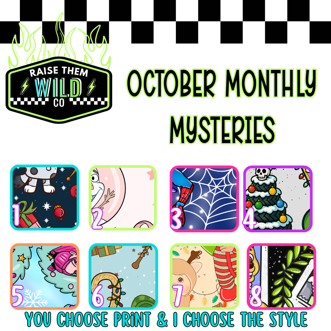 Oct monthly mysteries ✨ no codes ✨