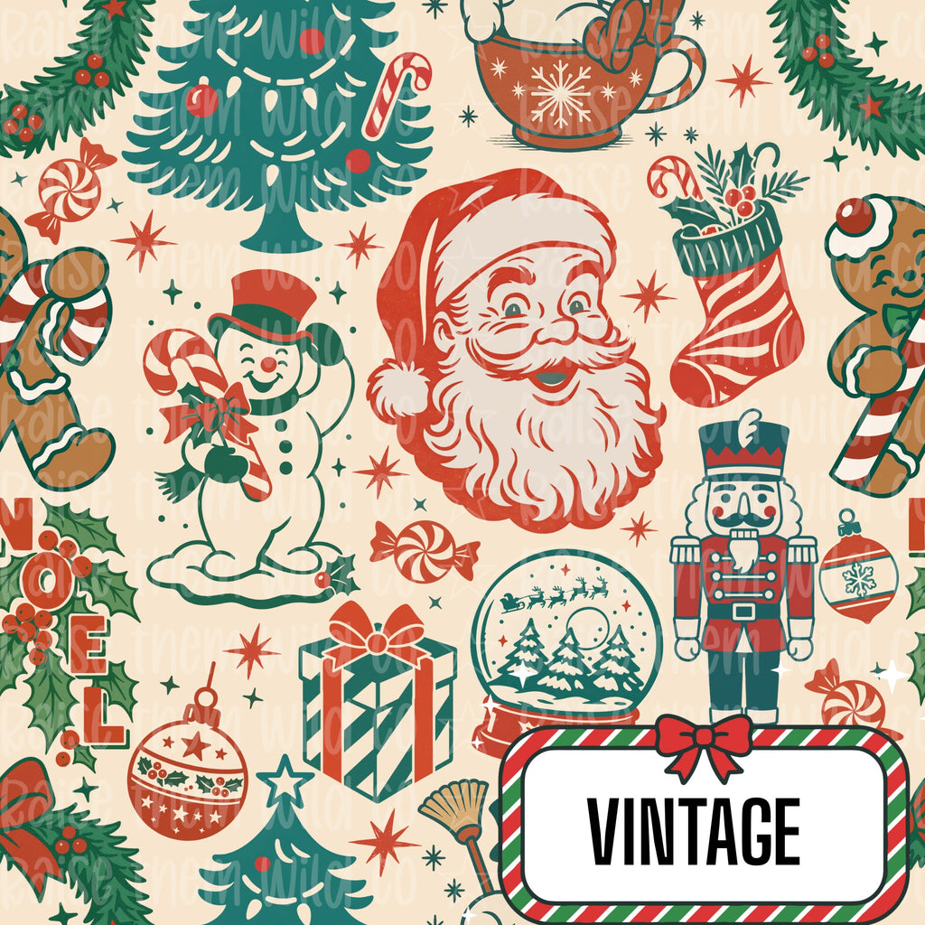 A very vintage Christmas kids