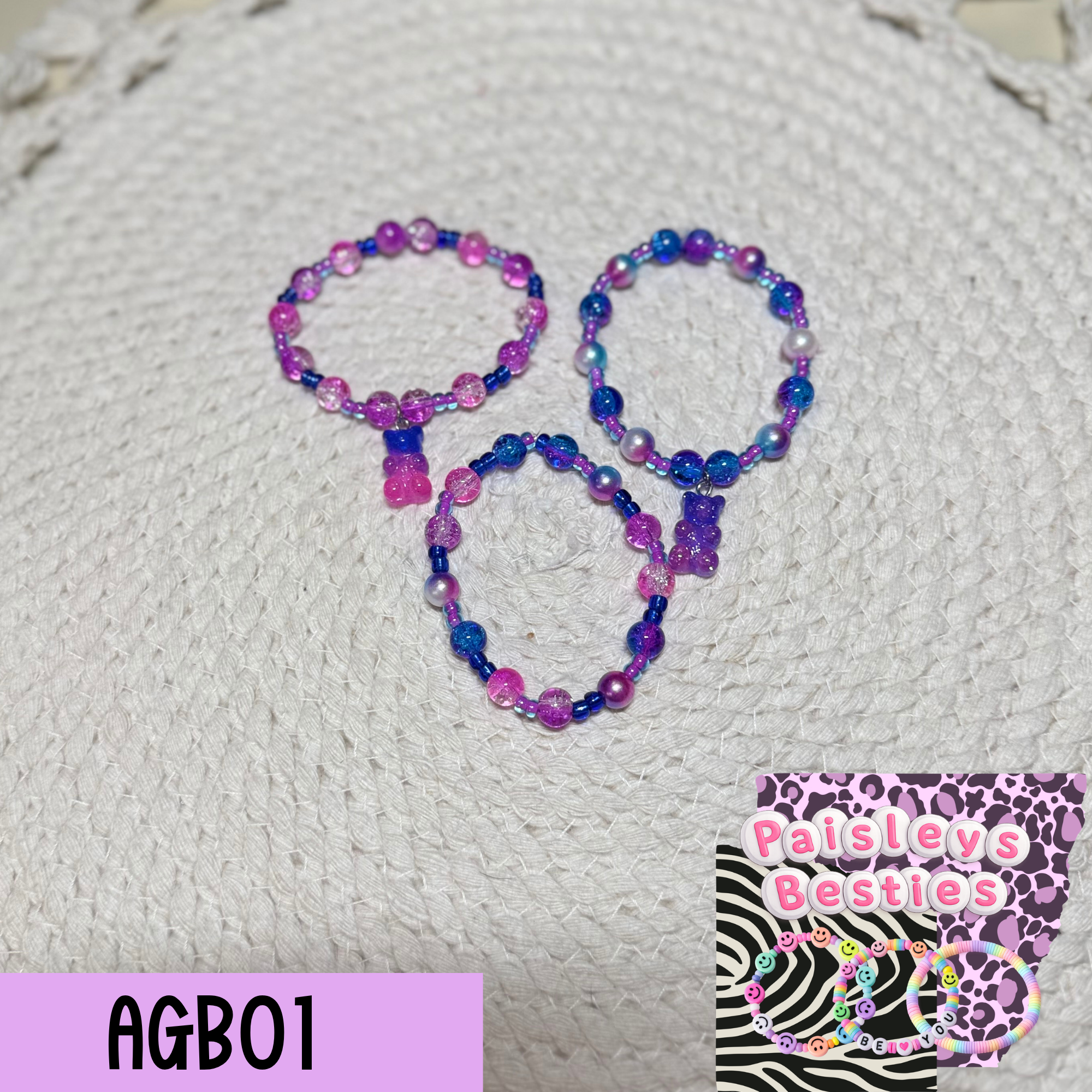 Adult bracelet set (3) AGB01