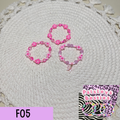 Flower bracelet set (3) F05