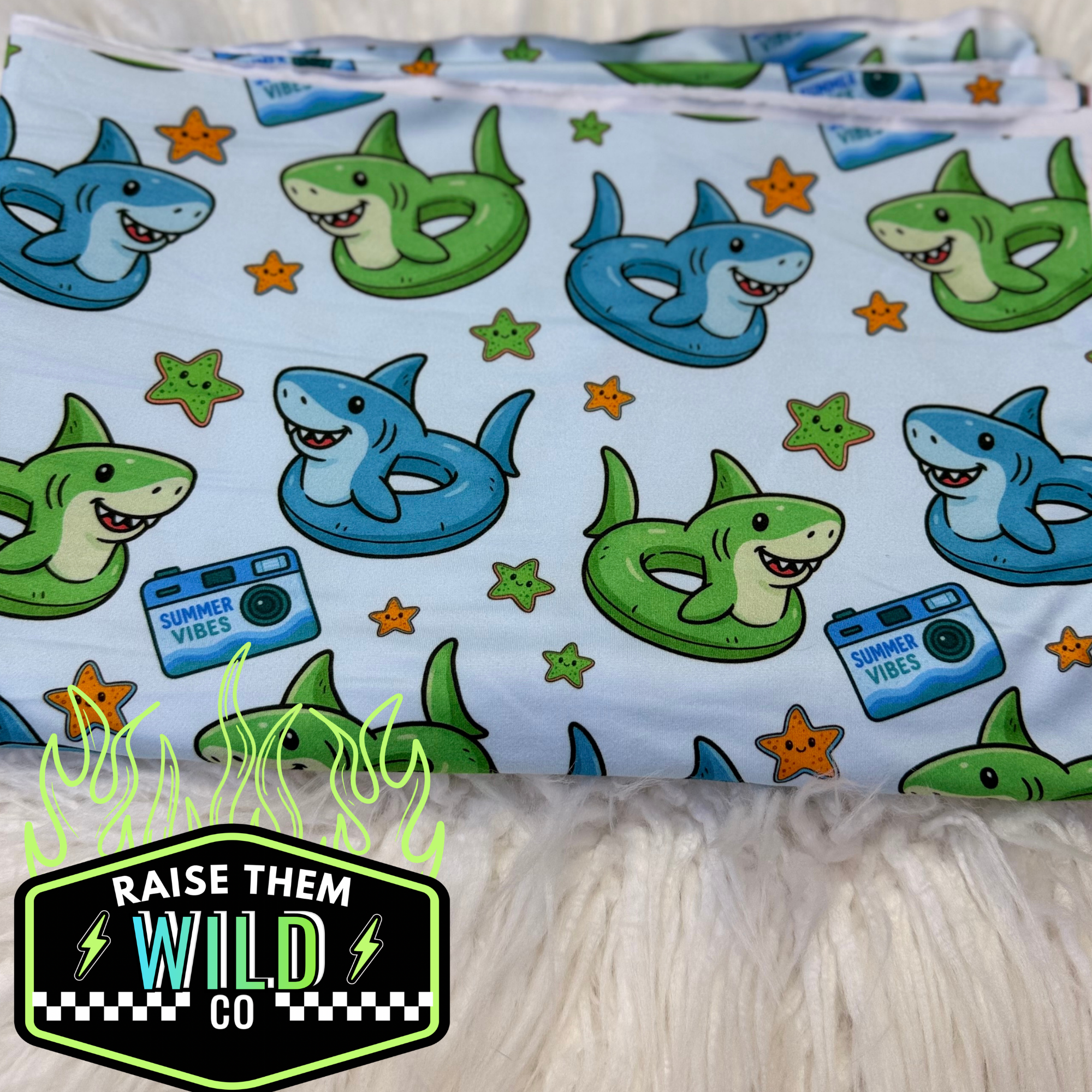 Shark pool float -ohmto