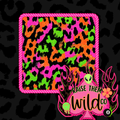 Animal print neon