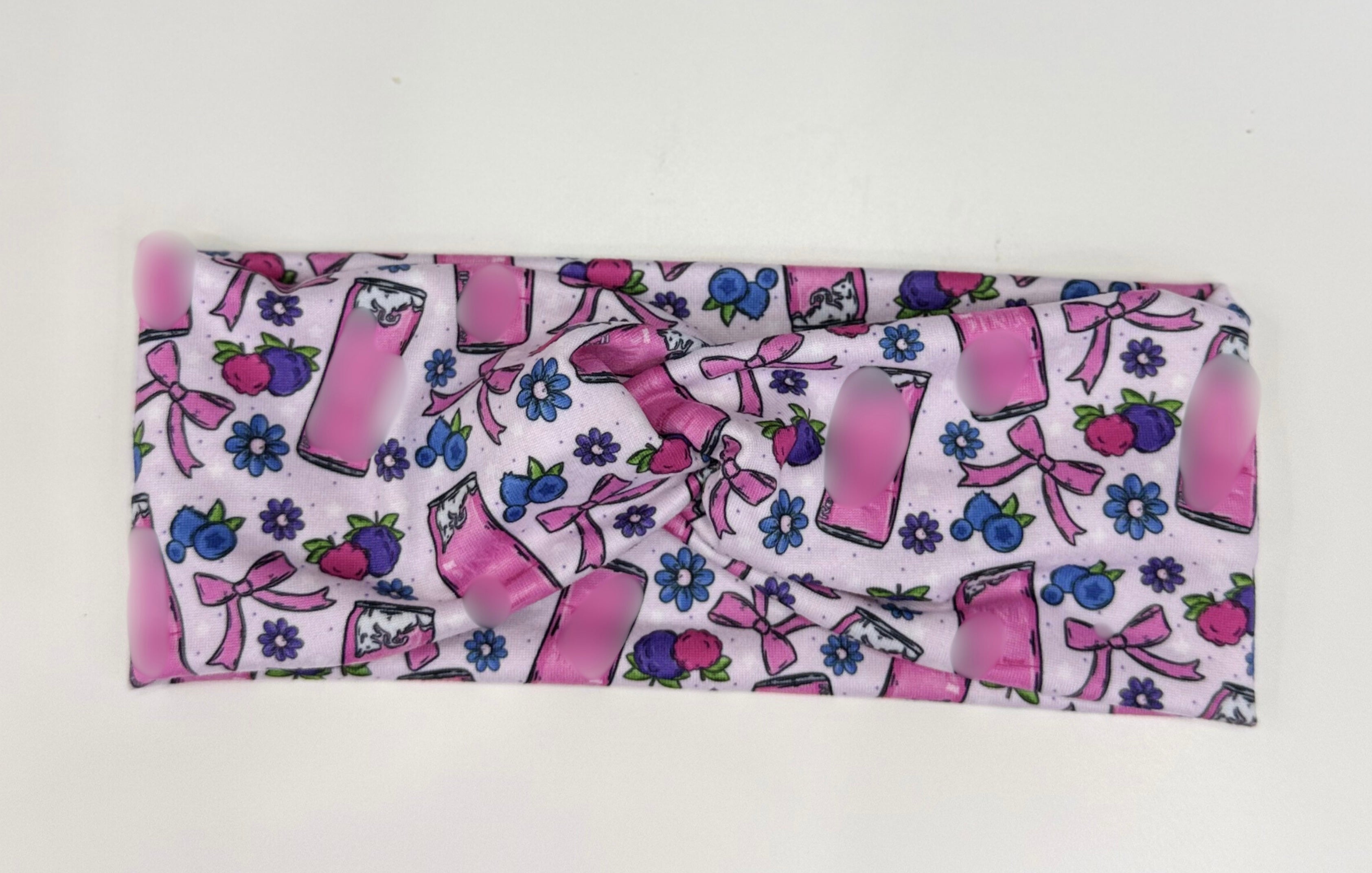 Berry energy drink adult headband