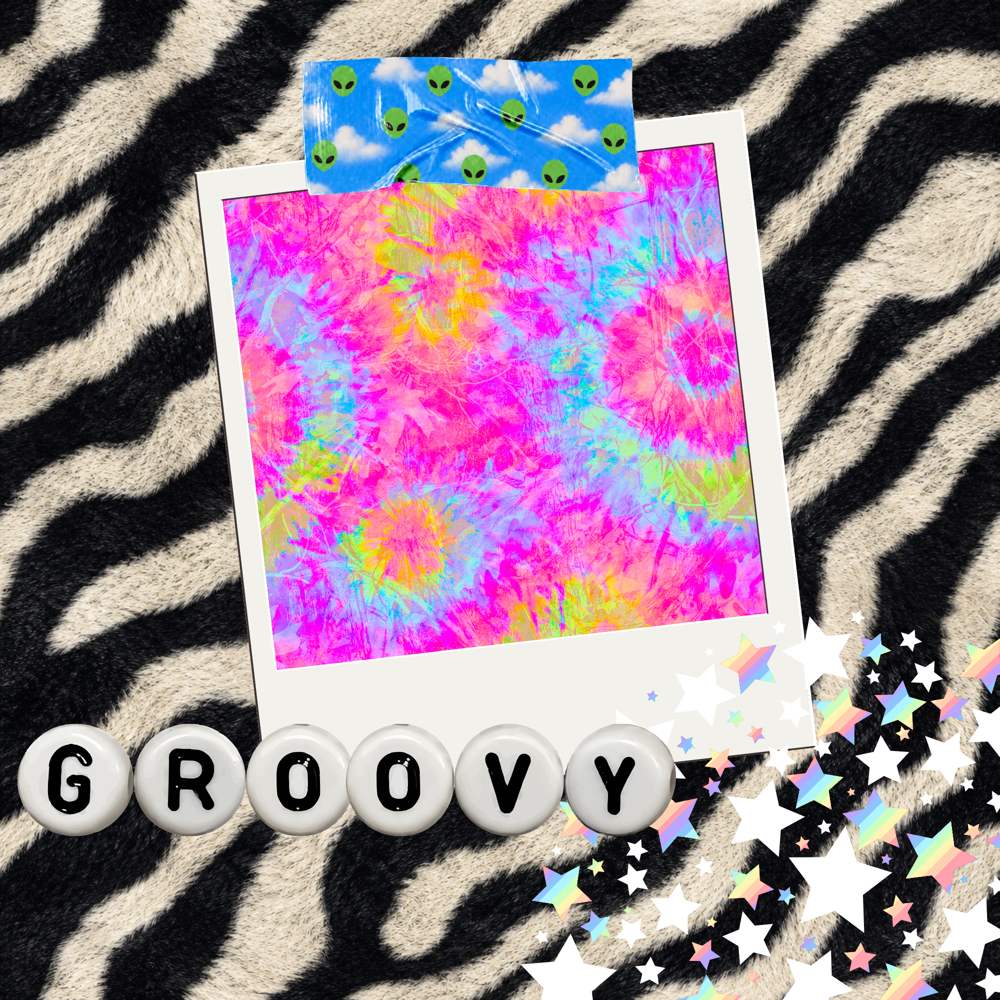 Groovy tie dye  adult MTO June