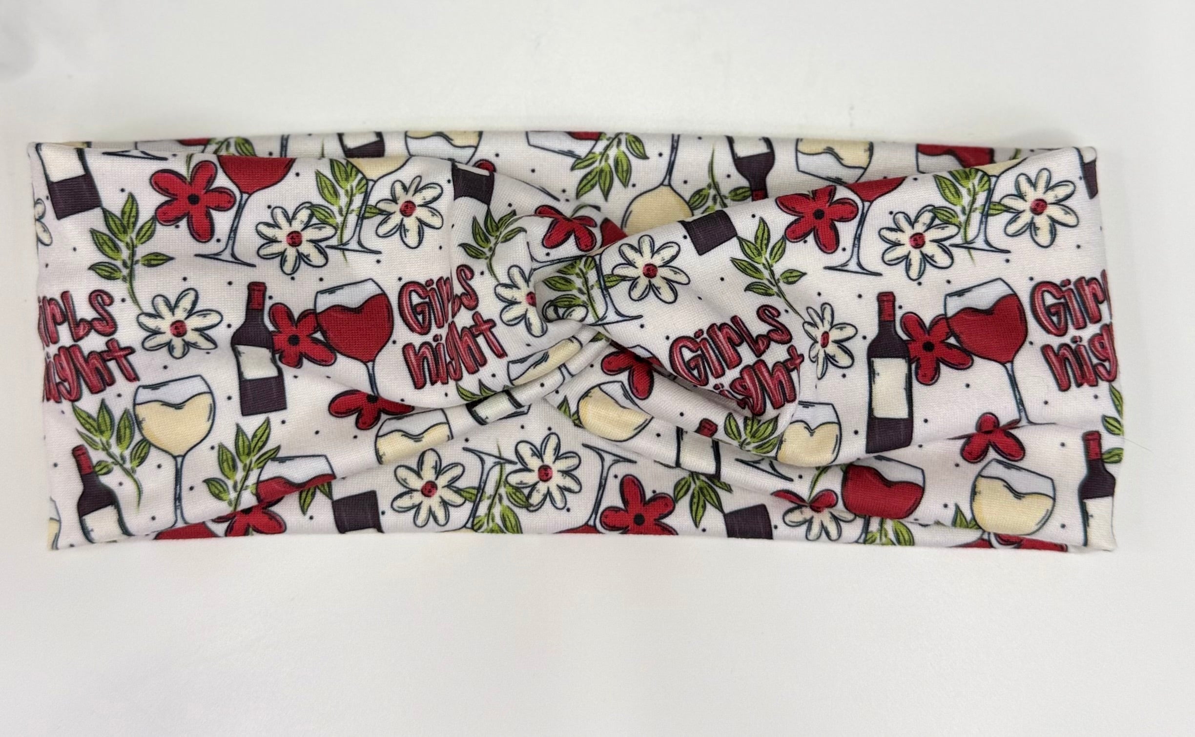 Adult girls night wine headband