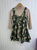 2T pinafore dress and emersyn shirt