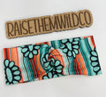 Adult headband western stripe