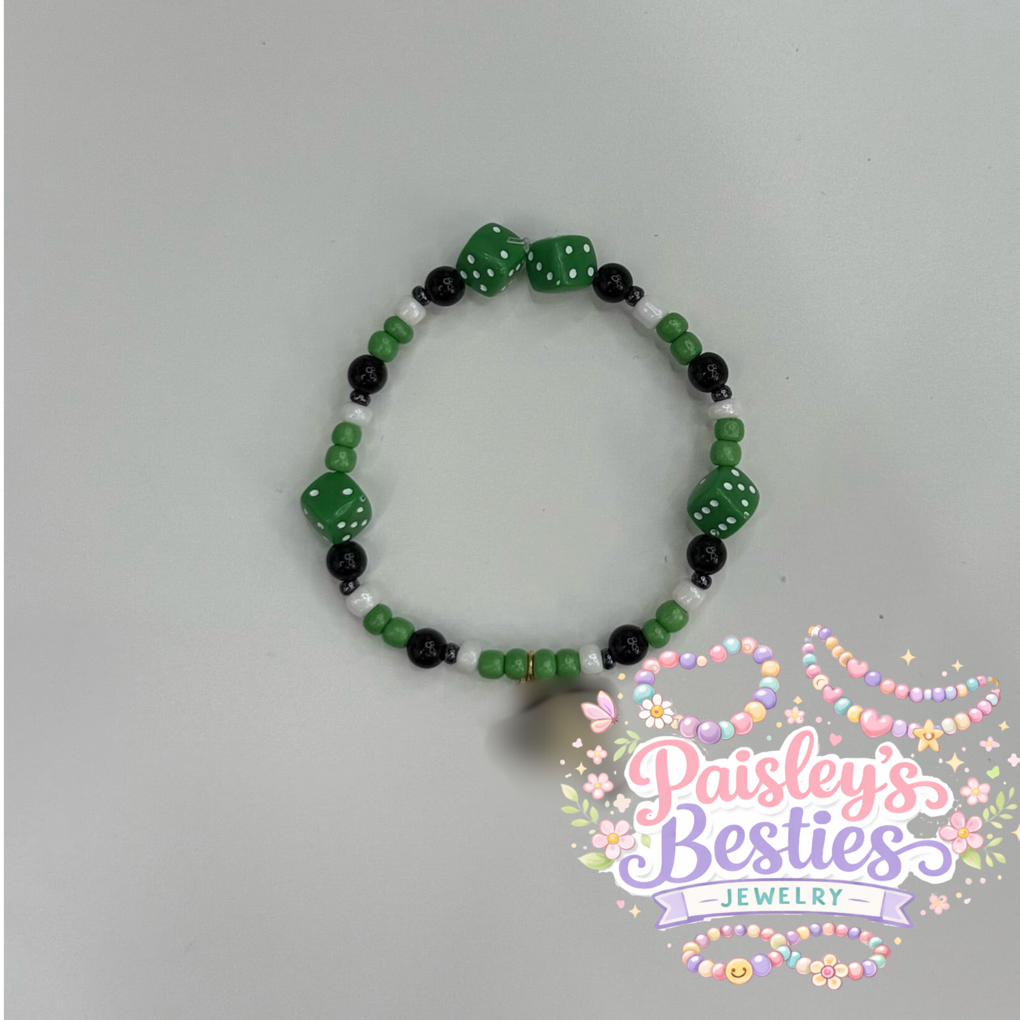 Pp green girl bracelet