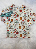 3t Christmas goose ls basic tee