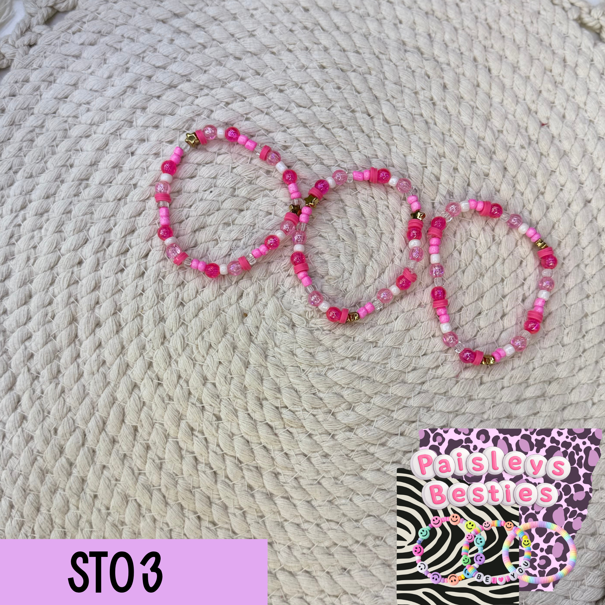 Star kids bracelet set (3) ST03