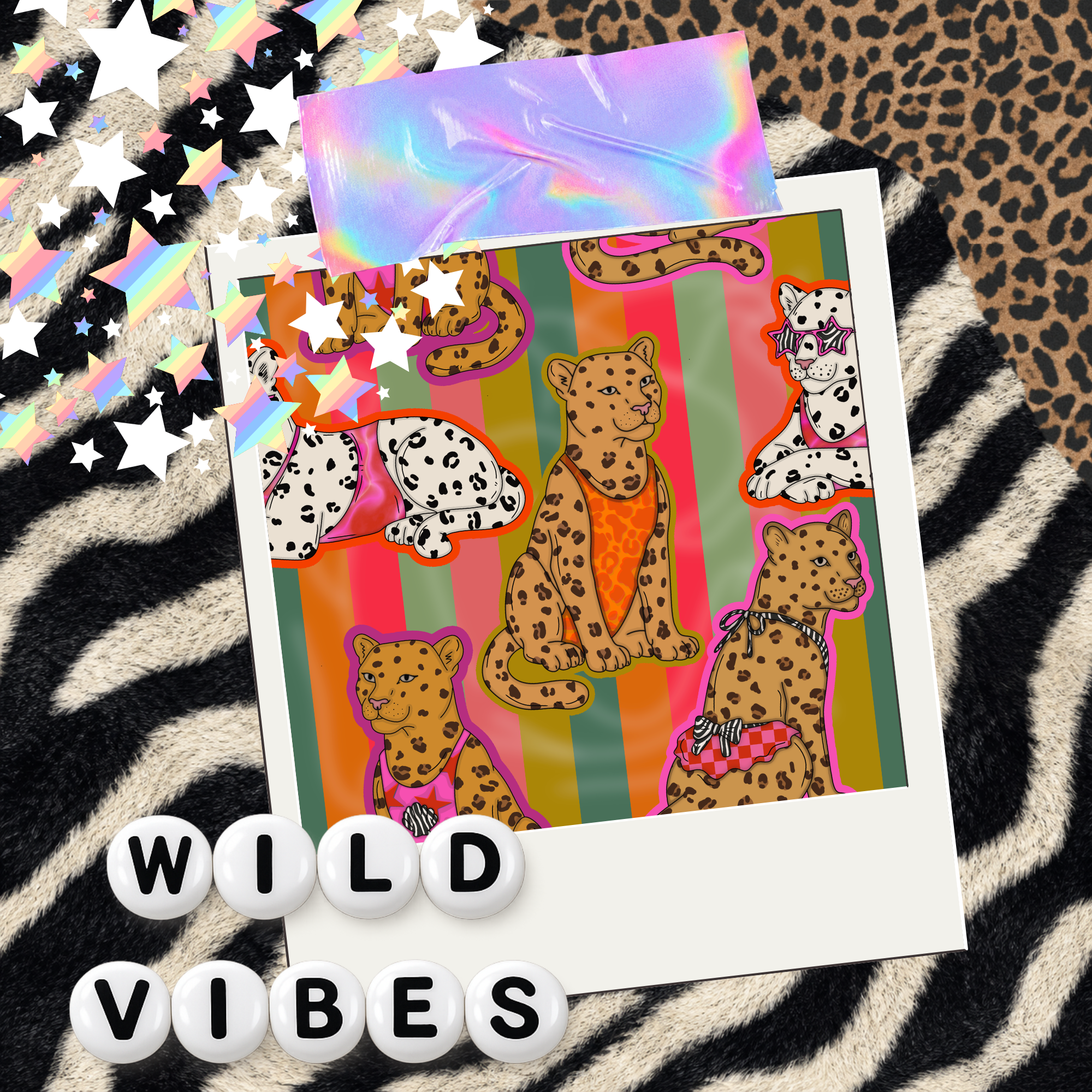 Bathing suit animals - wild vibes 6/5