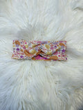 Pretty floral OS headband