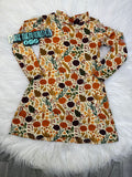 5t Ls emersyn mock neck dress
