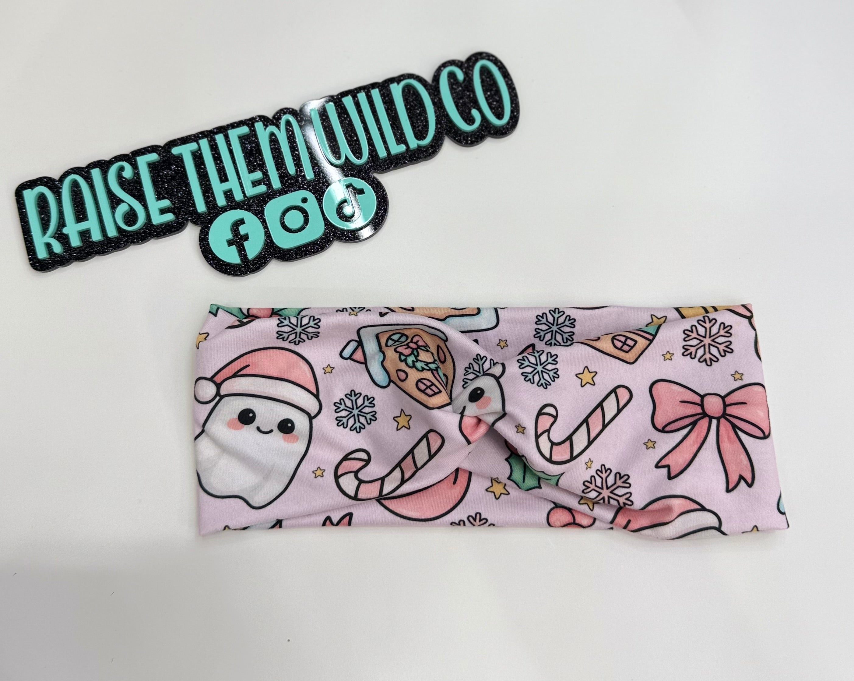 Christmas ghost  adult headband