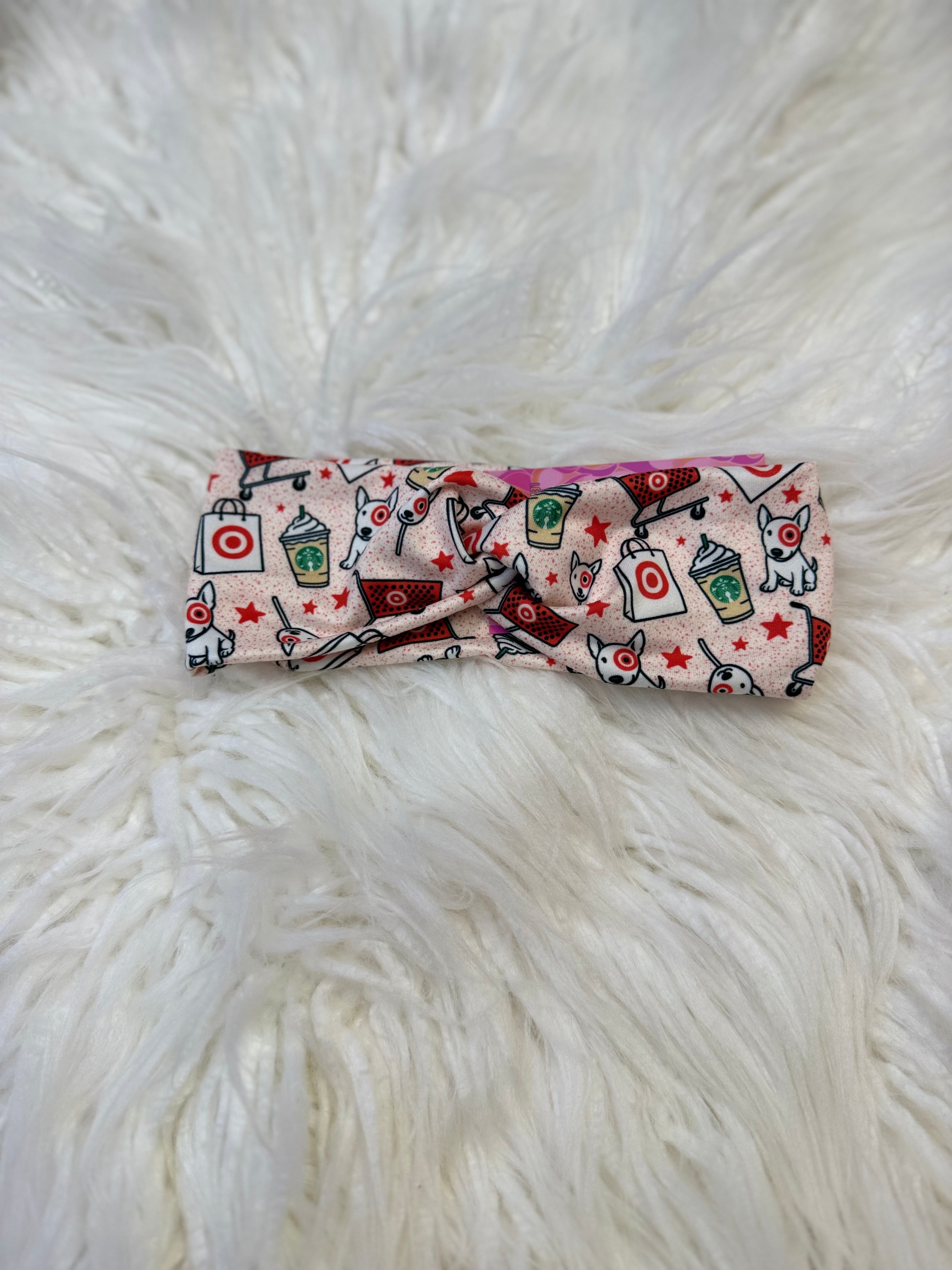 Shopping & coffee  OS headband