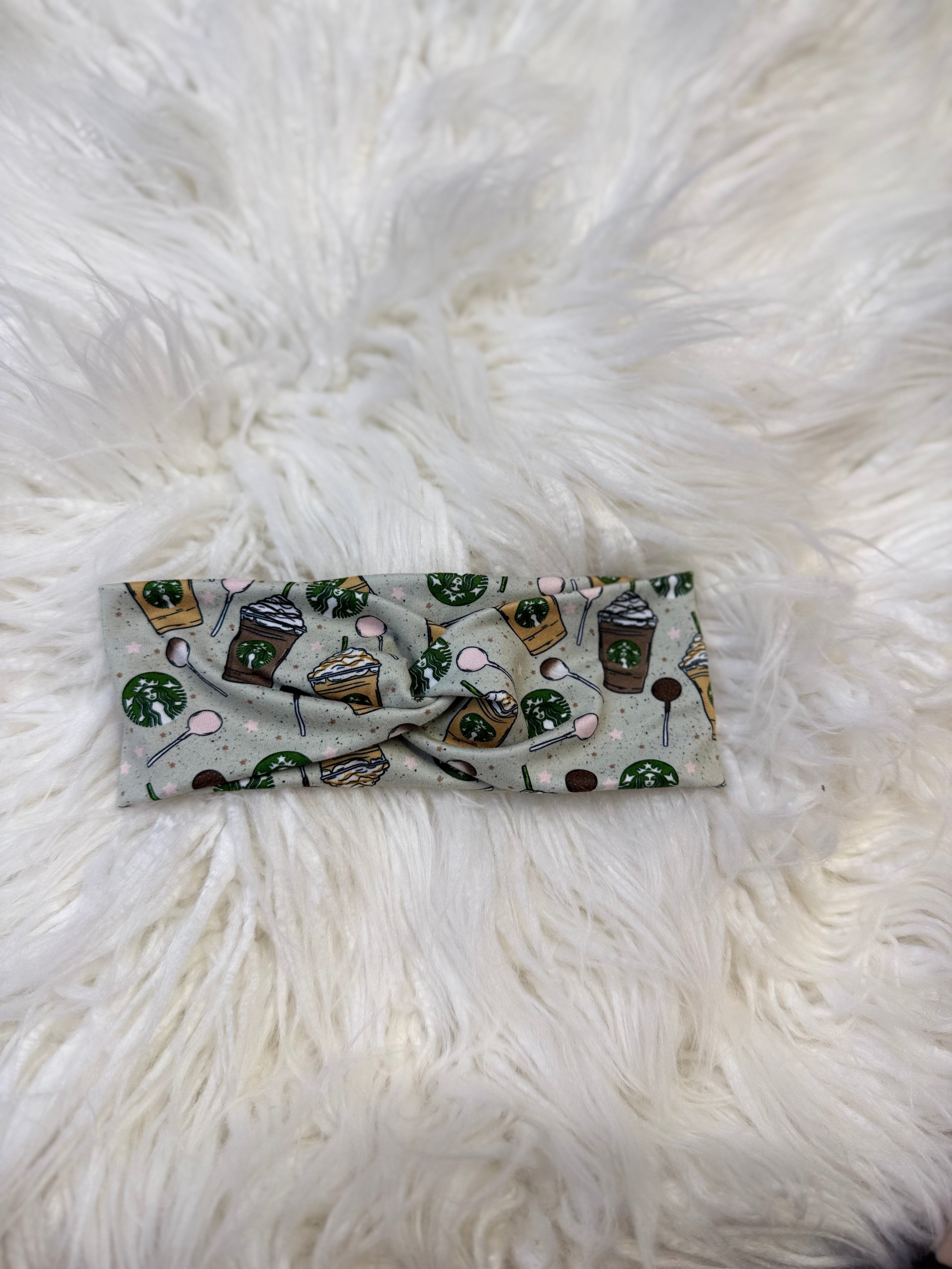 Green coffee OS headband