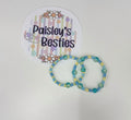 Light blue and yellow bracelet set (2) (LBLYSC14 )