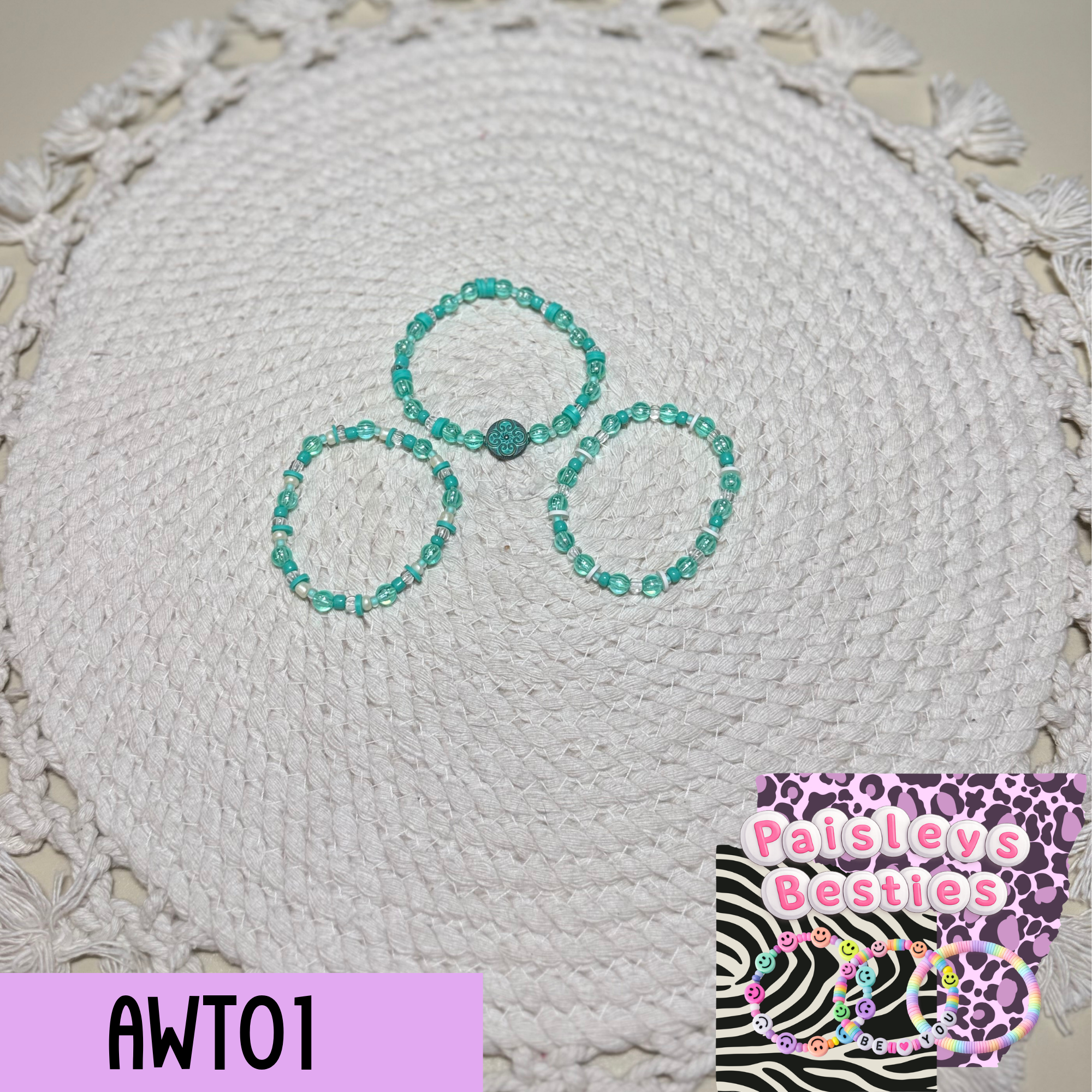 Adult bracelet set (3) AWT01