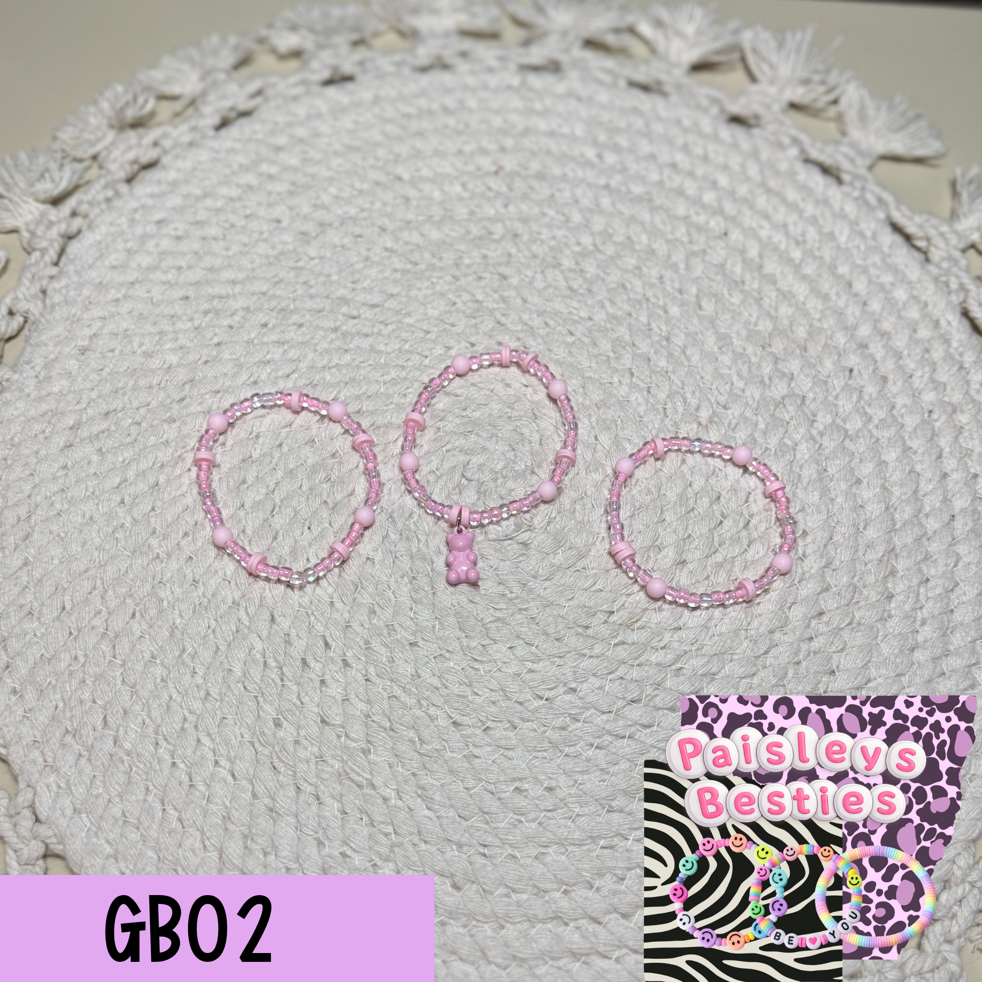 Gummy bear bracelet set (3) GB02