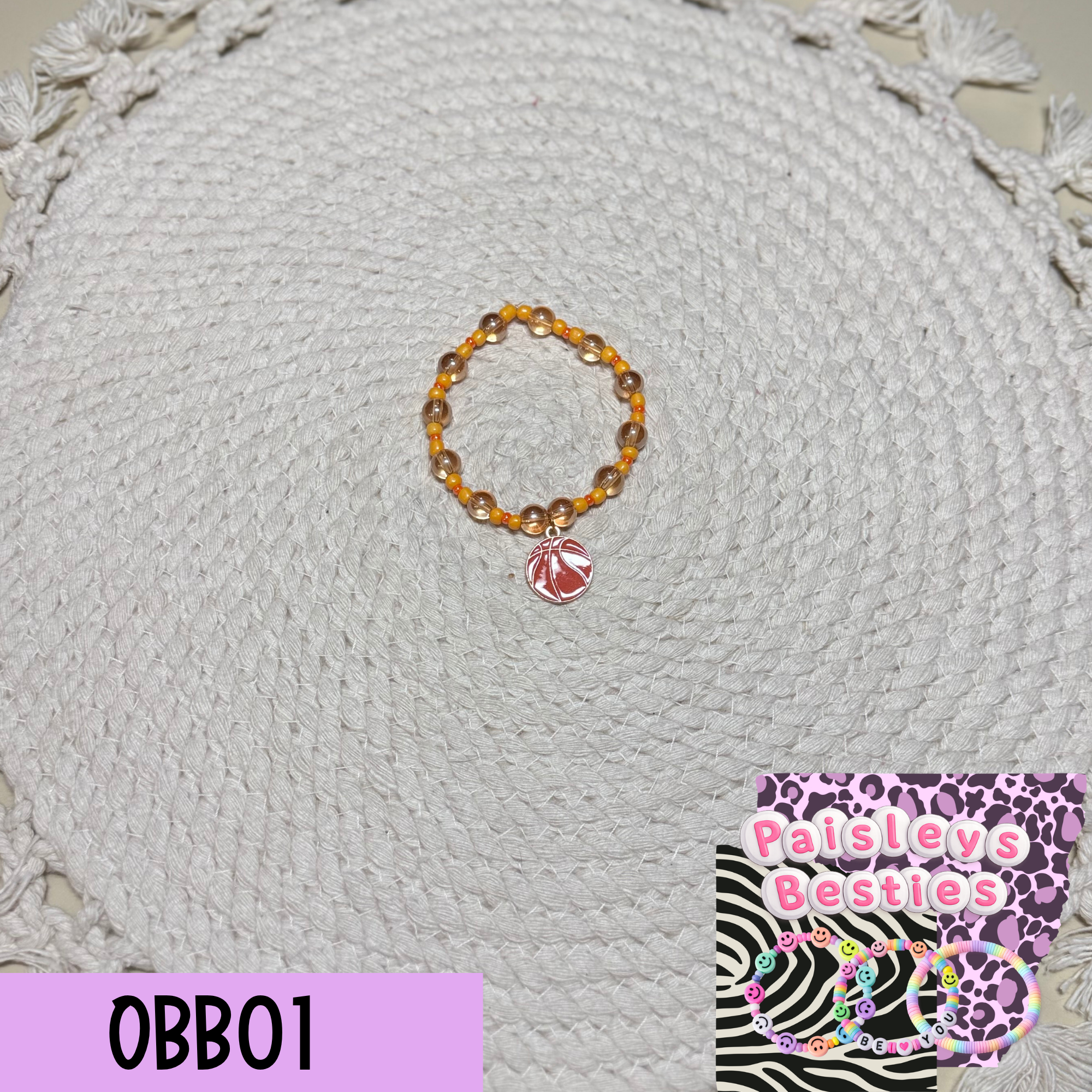 Basketball bracelet