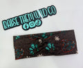 Adult headband western valentine