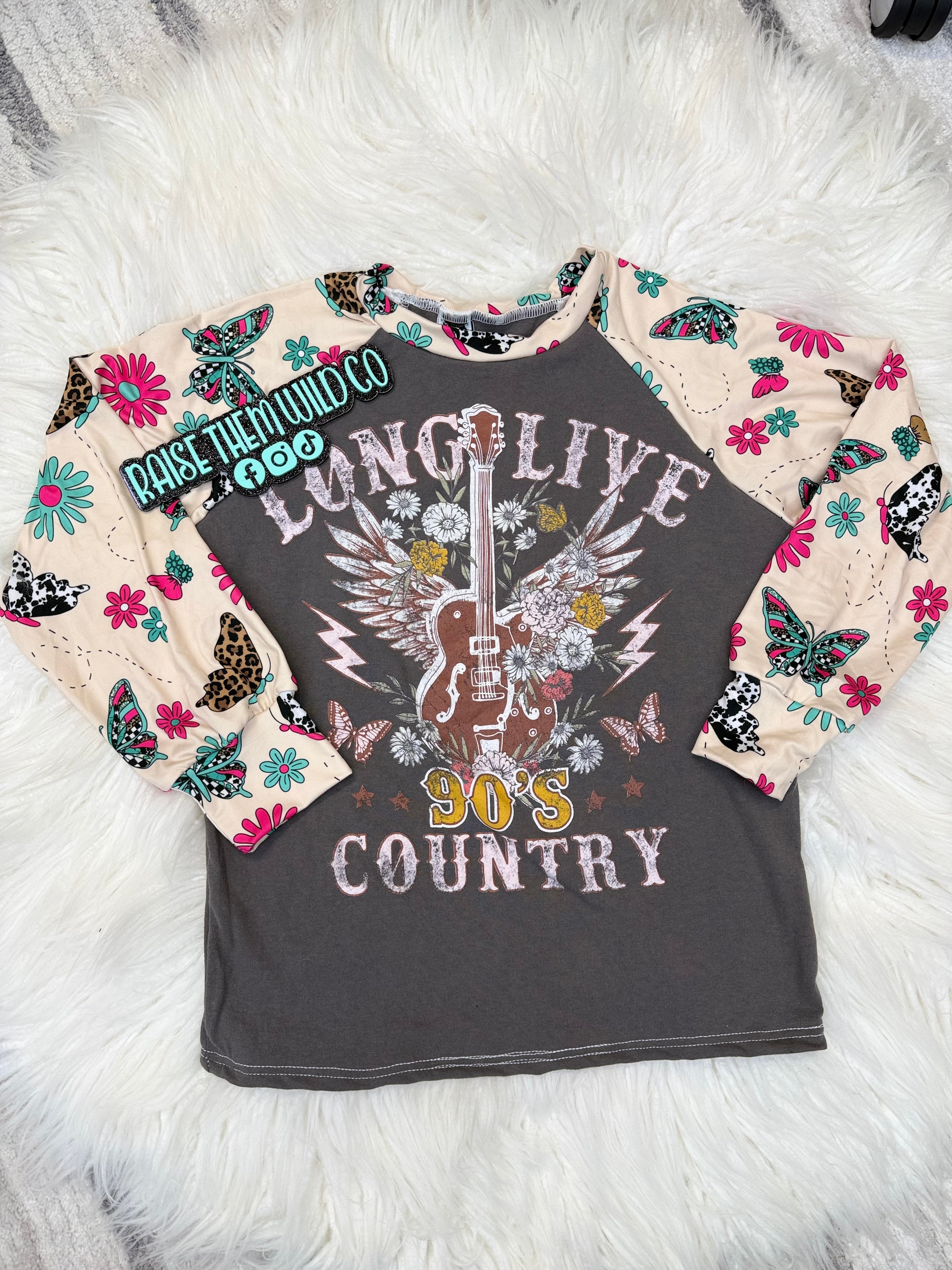 8y Knox upcycle tee 90s country