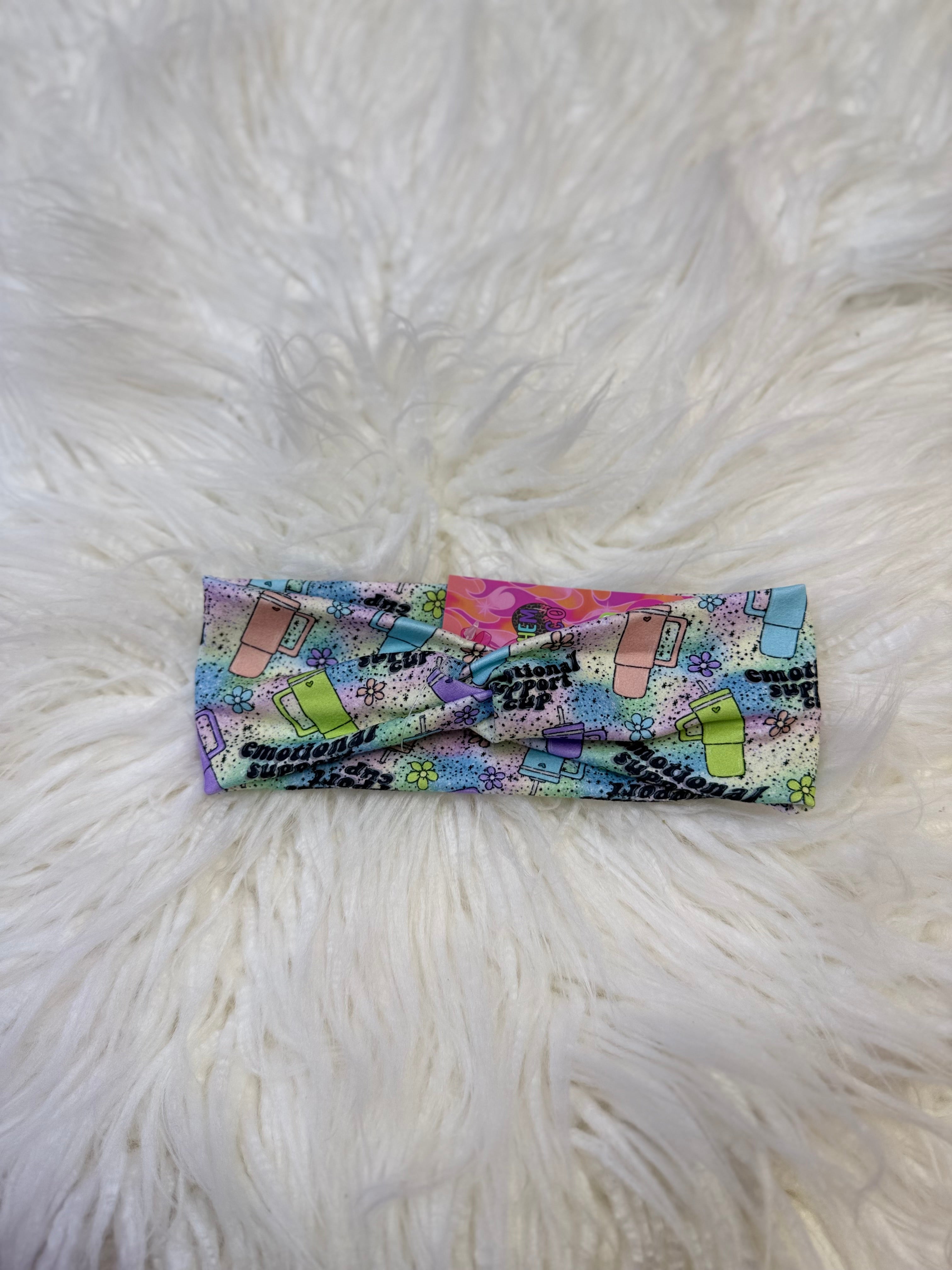 Emotional support cupOS headband