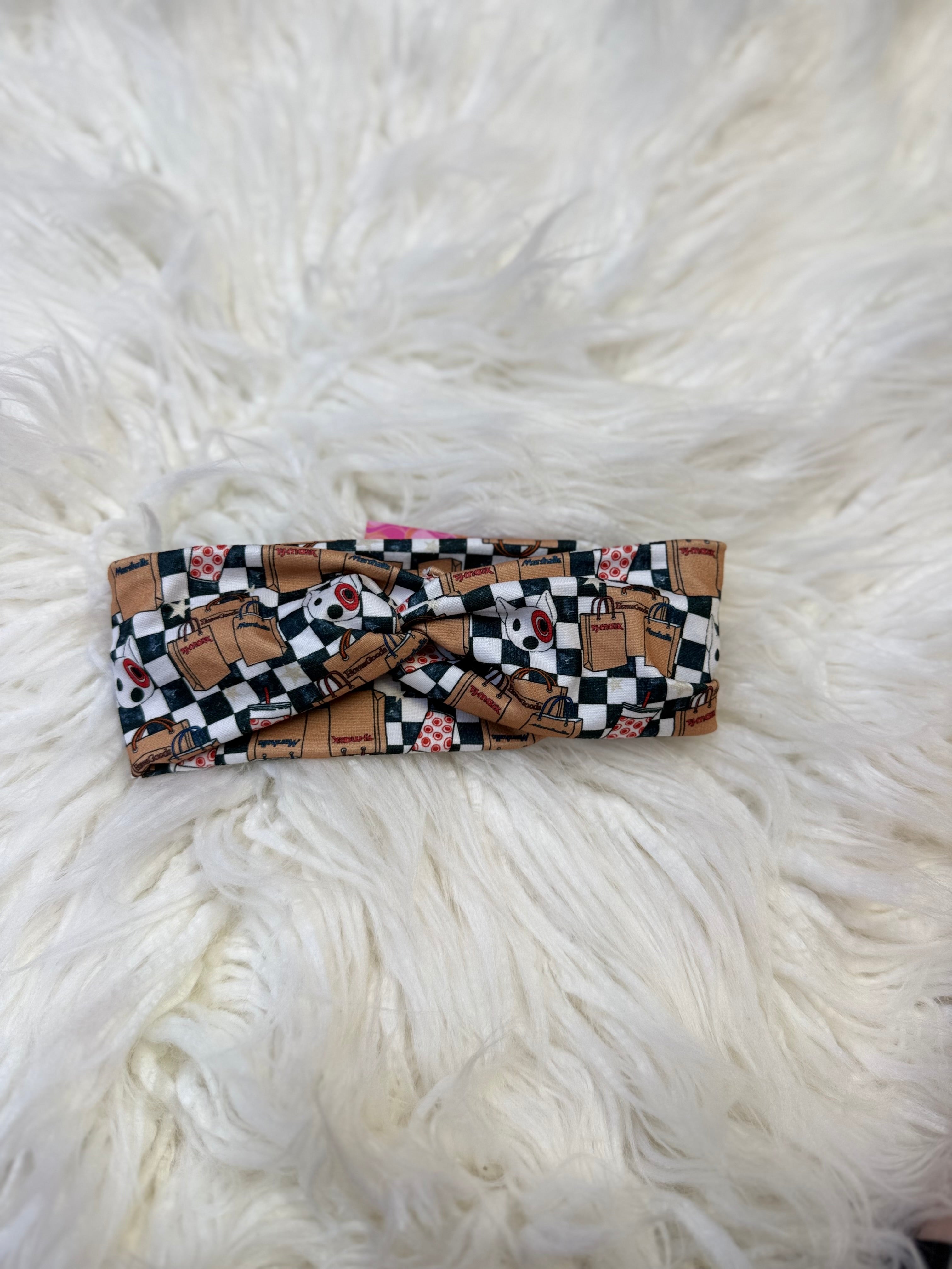 Checker shopping OS headband