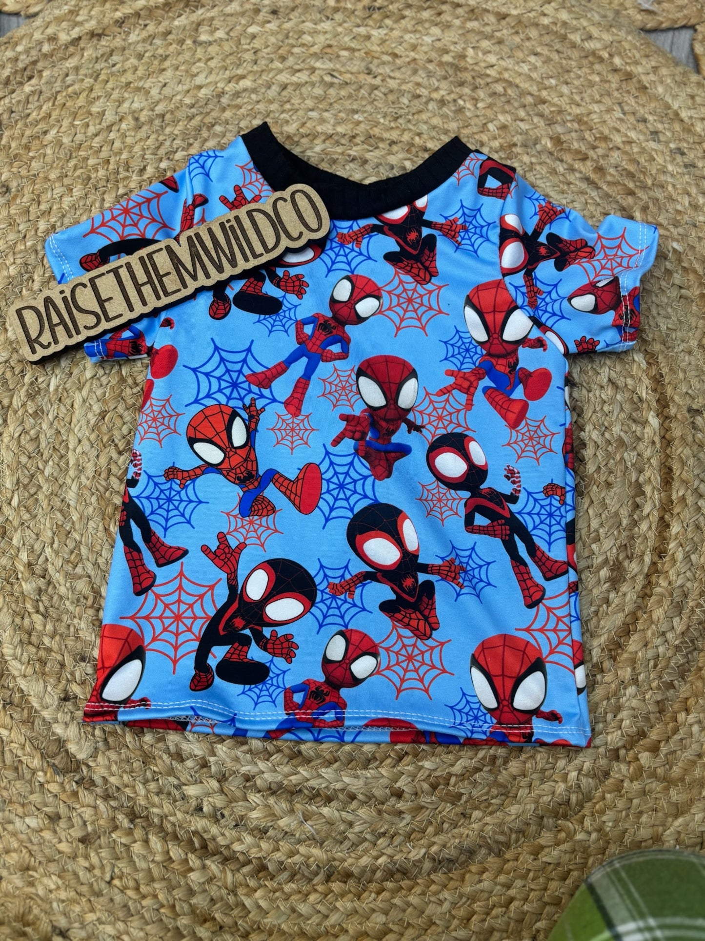 12-18 basic tee SS spider